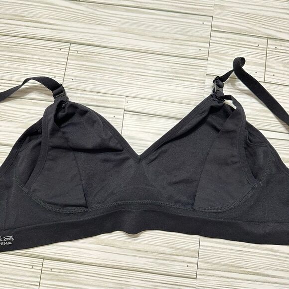 MATERNITY STRETCH WIRELESS NURSING BRA XL - Picture 4 of 5